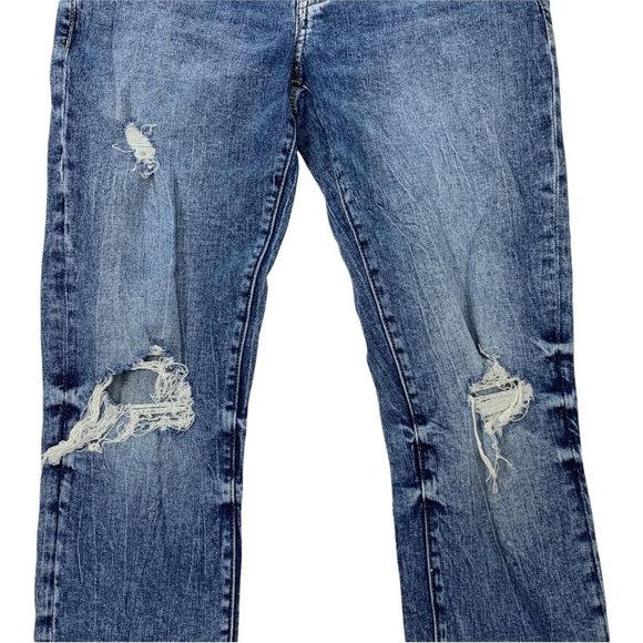 American Eagle 31 X 30 Jeans Super Skinny Next Level Flex Ne(x)t Distressed Hole - Picture 4 of 6